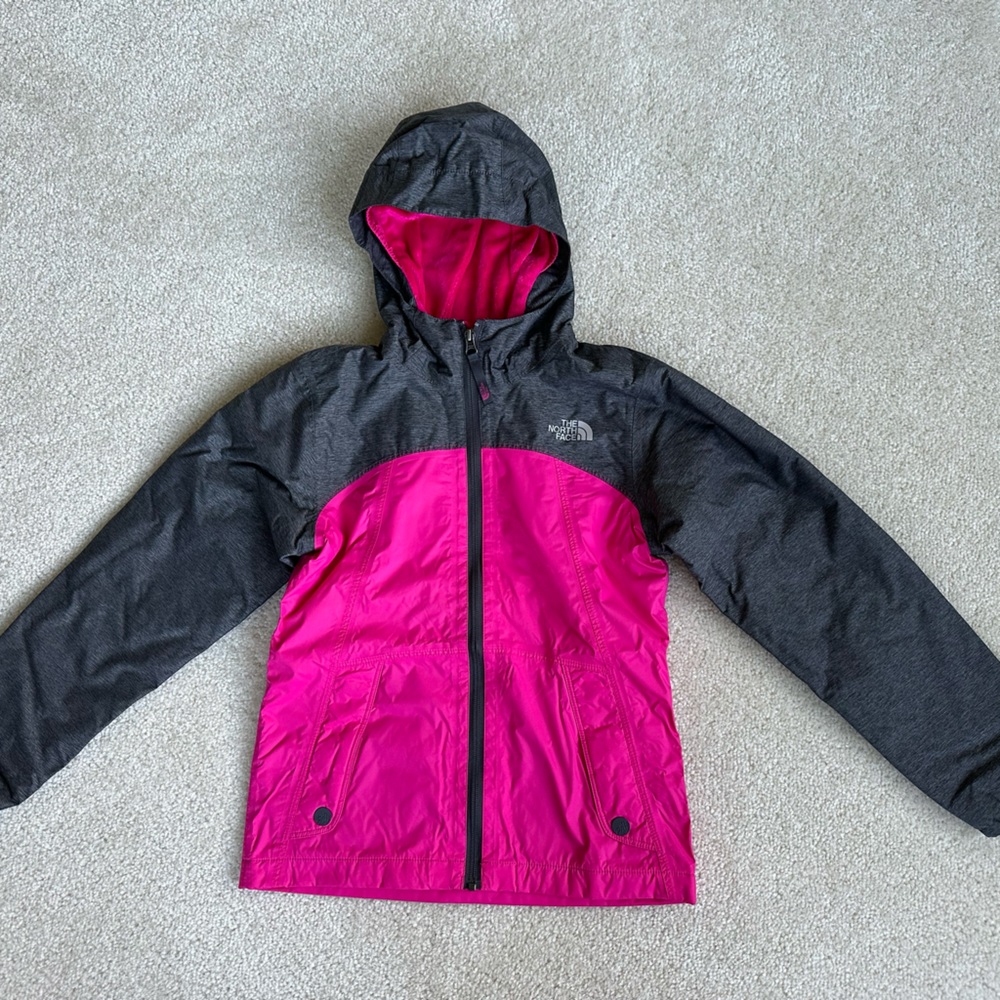 The North Face Warm Storm Rain Jacket - Girls' M (10/12) - gently used-like new